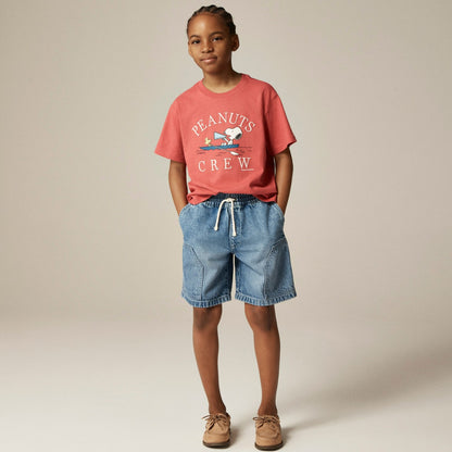 Kids Peanuts&reg; X Crewcuts "Crew" graphic T-shirt - J.Crew