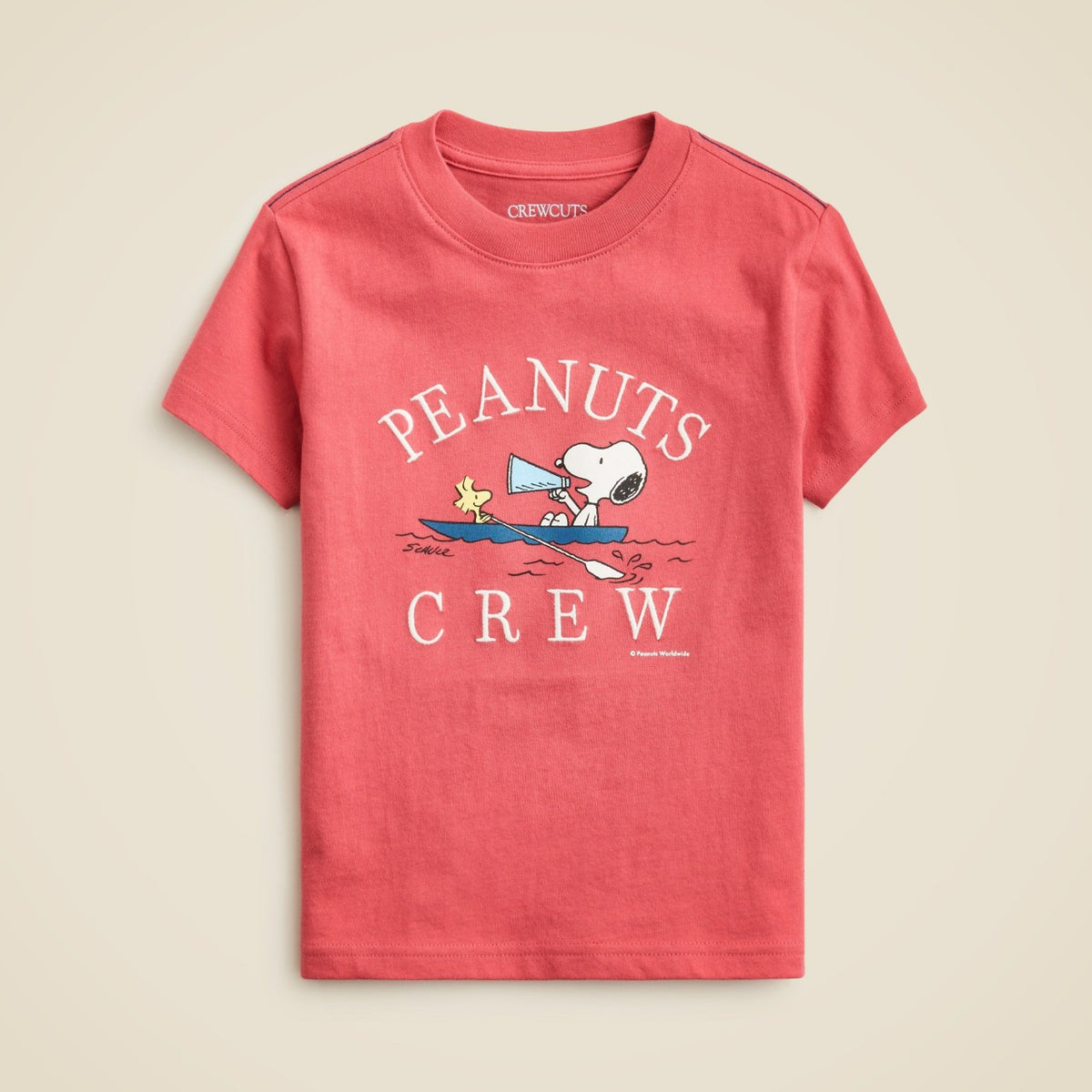 Kids Peanuts&reg; X Crewcuts "Crew" graphic T-shirt - J.Crew