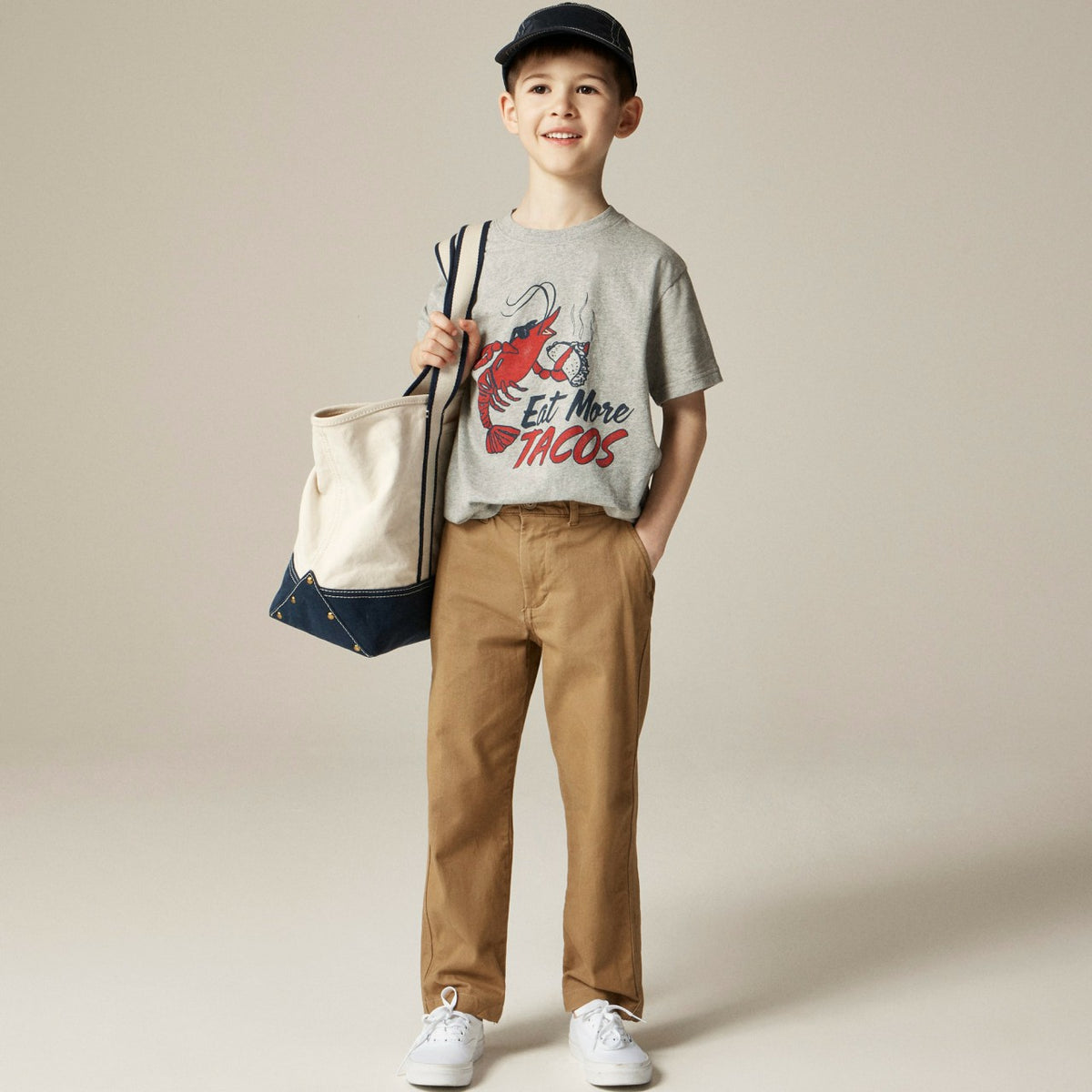 Kids Kids' short-sleeve lobster taco graphic T-shirt - J.Crew