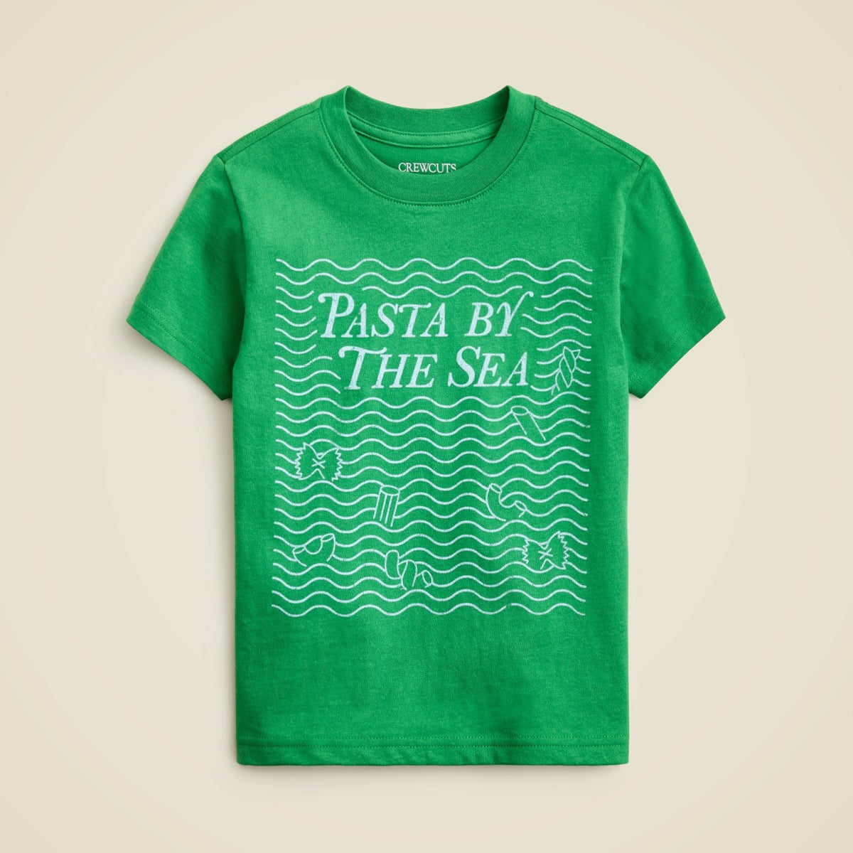 Kids Kids' short-sleeve "pasta by the sea" graphic T-shirt - J.Crew