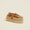 Natural Open Weave Raff