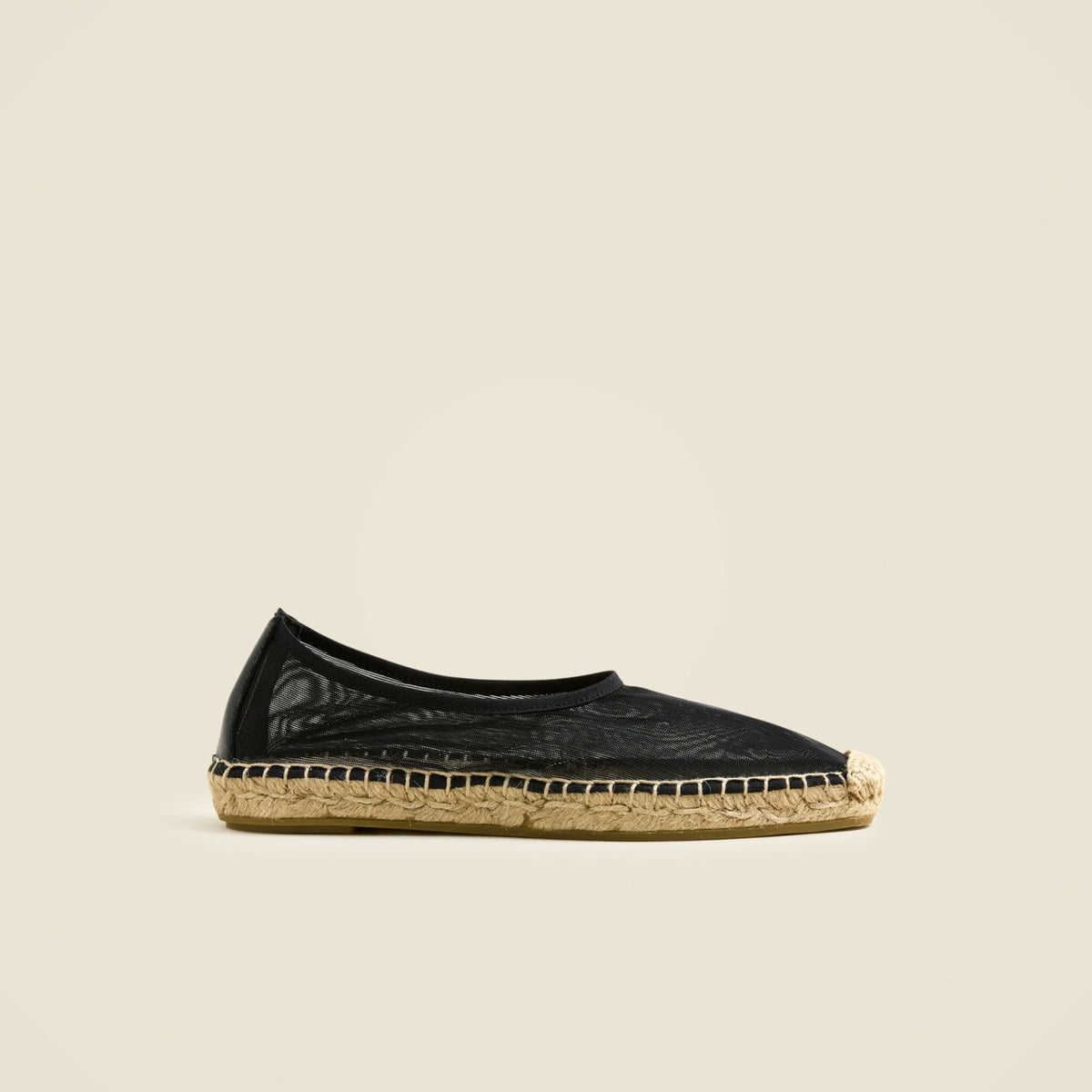 Women Made-in-Spain espadrille flats in mesh - J.Crew