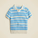 Ivory Blue Stripe Multi
