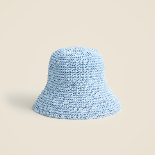 Women Packable straw hat - J.Crew