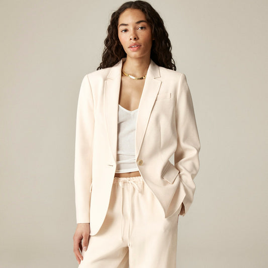 Women Arden blazer in luster canvas - J.Crew