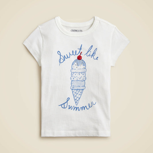 Kids Girls' short-sleeve "sweet like summer" graphic T-shirt - J.Crew
