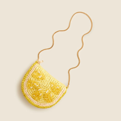 Kids Girls' lemon crossbody purse - J.Crew