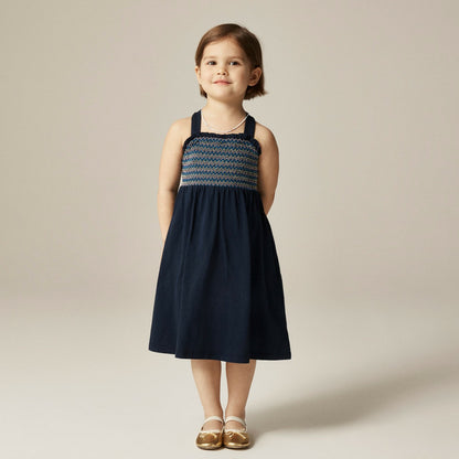 Kids Girls' sparkler dress in broken-in jersey - J.Crew