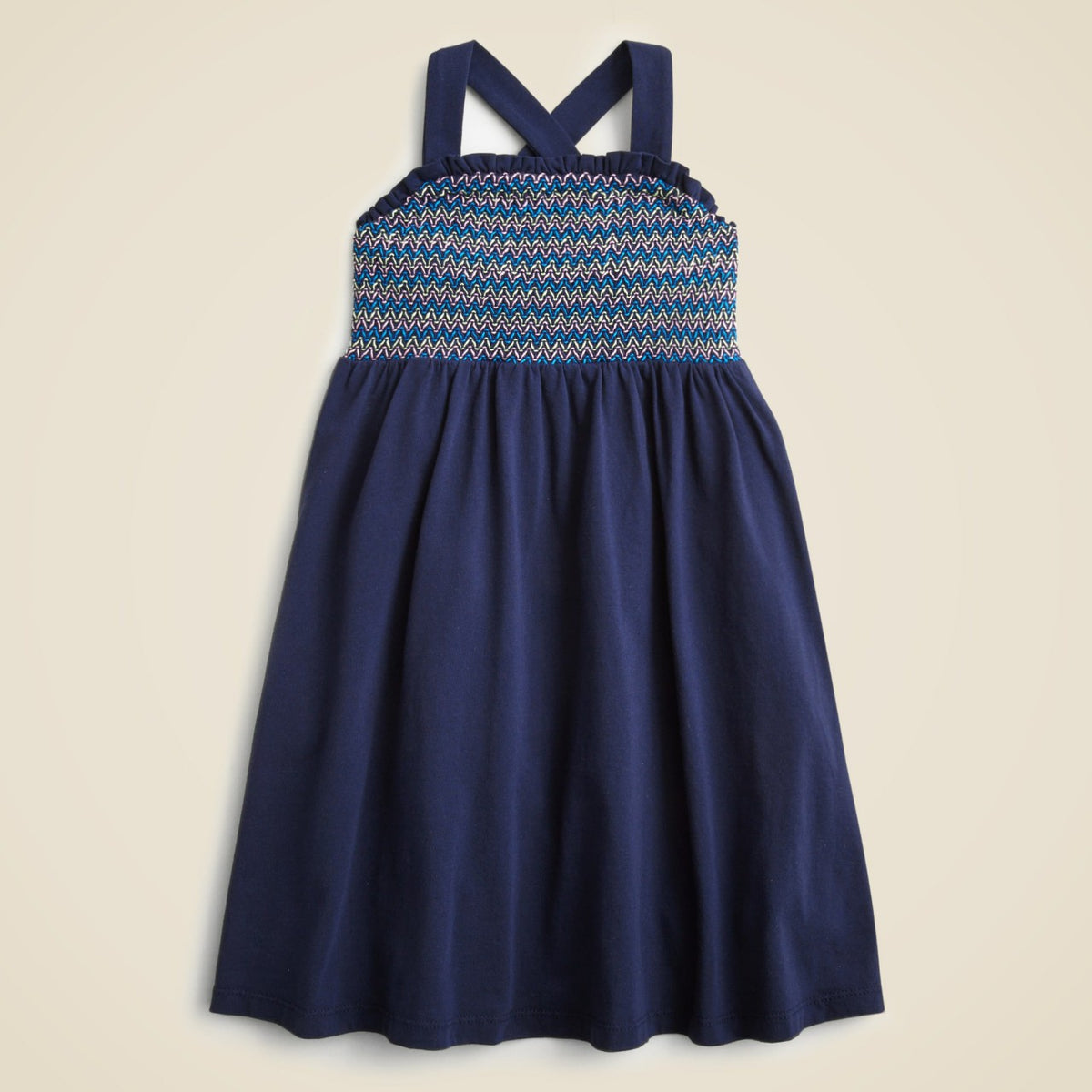 Kids Girls' sparkler dress in broken-in jersey - J.Crew