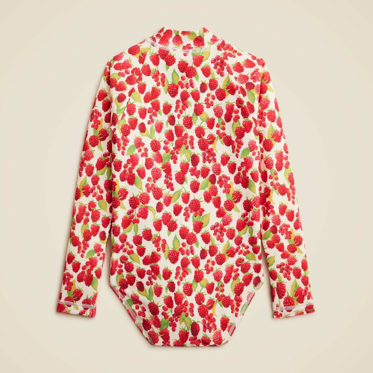 Kids Girls' zip-up rash guard one-piece swimsuit with UPF 50+ fabric - J.Crew