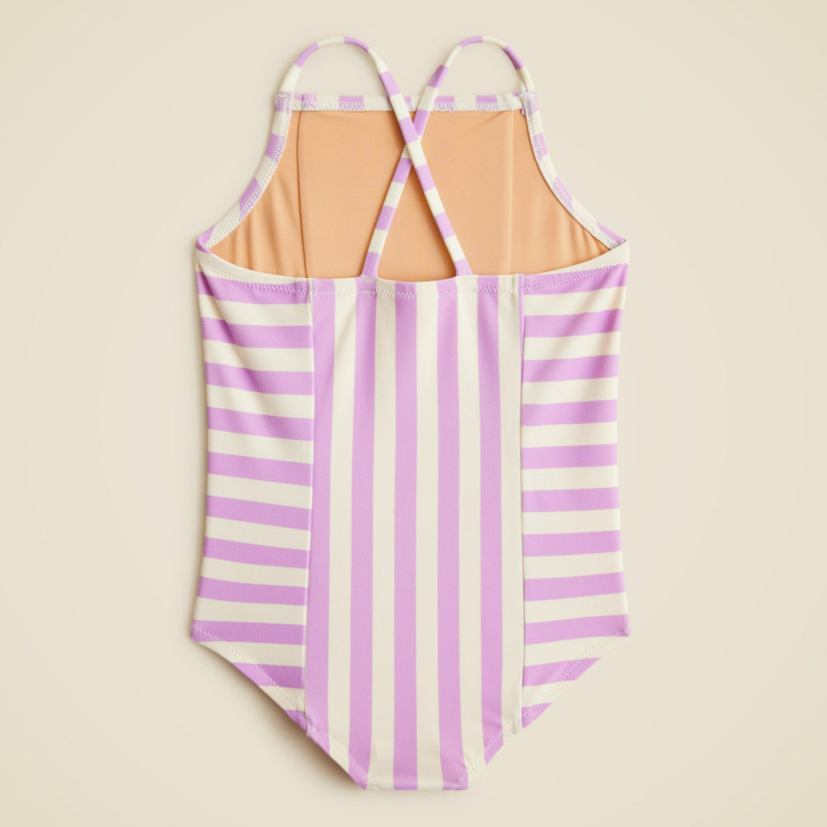 Kids Girls' paneled one-piece swimsuit with UPF 50+ - J.Crew