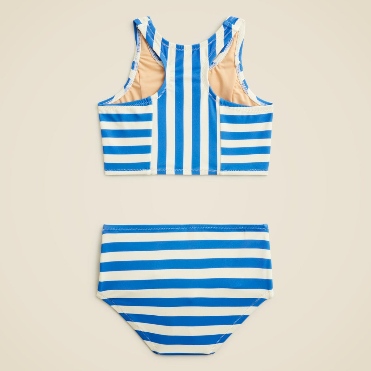 Kids Girls' paneled two-piece swimsuit with UPF 50+ - J.Crew