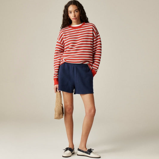 Women Heritage terry sweatshort - J.Crew