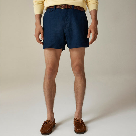 Men 5" linen short - J.Crew