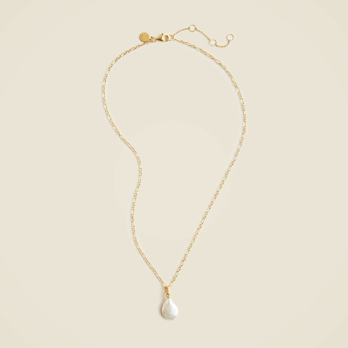 Women Gold vermeil freshwater pearl necklace - J.Crew