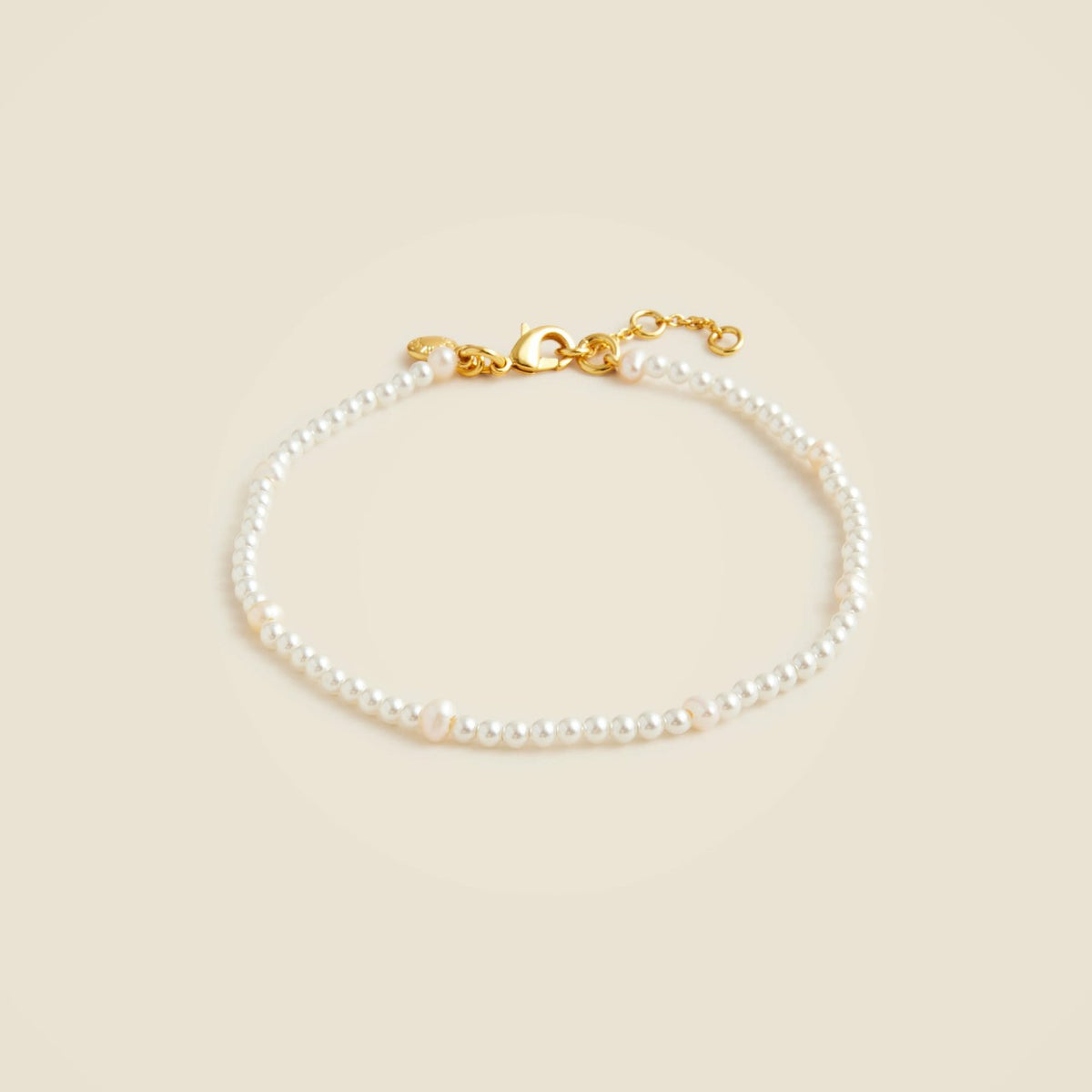 Women Freshwater pearl anklet - J.Crew