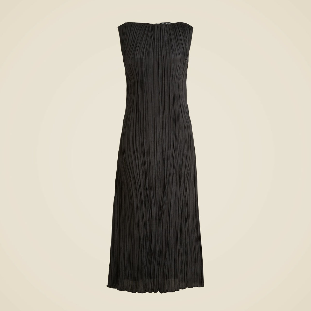 Women Crinkled high-neck sheath dress - J.Crew