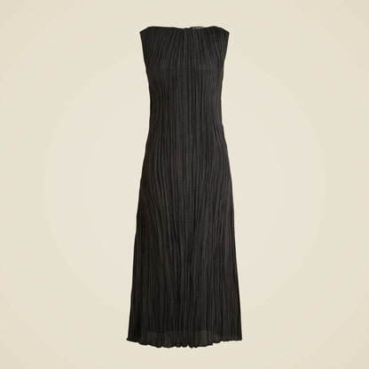 Women Crinkled high-neck sheath dress - J.Crew