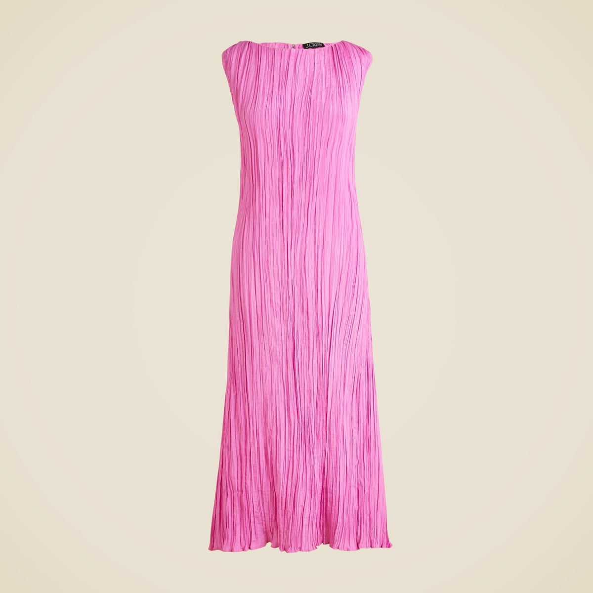 Women Crinkled high-neck sheath dress - J.Crew