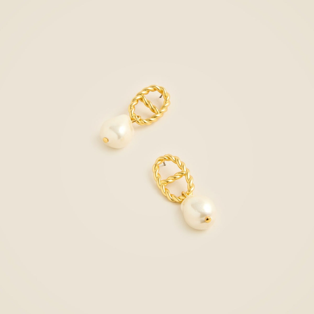 Women Rope Mother-of-Pearl earrings - J.Crew