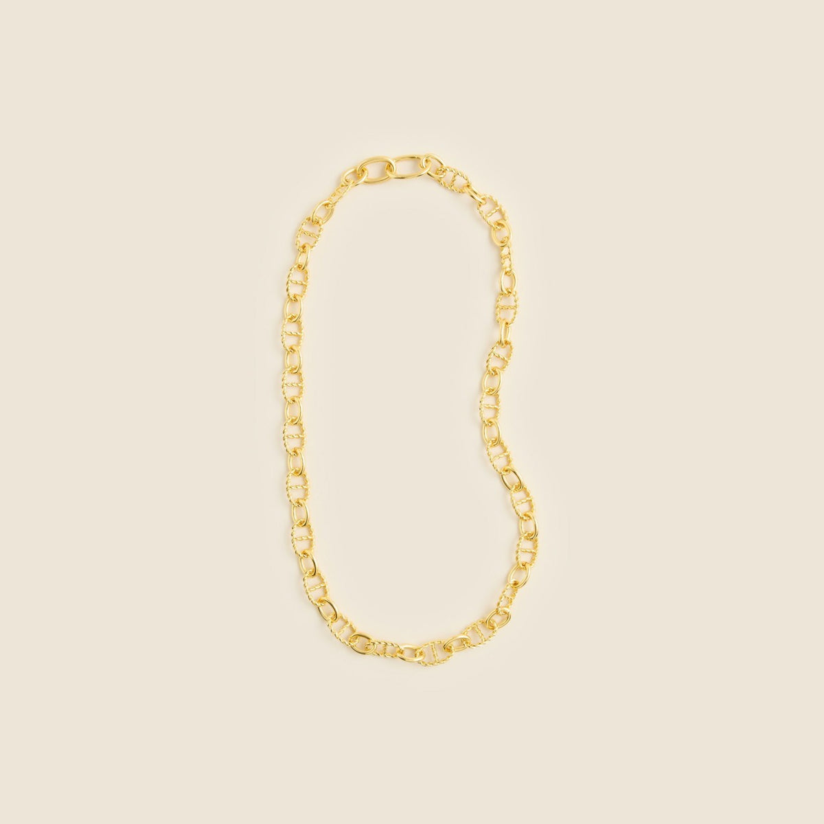 Women Rope chainlink necklace - J.Crew