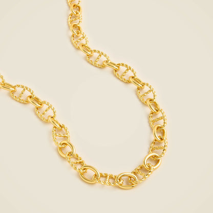 Women Rope chainlink necklace - J.Crew