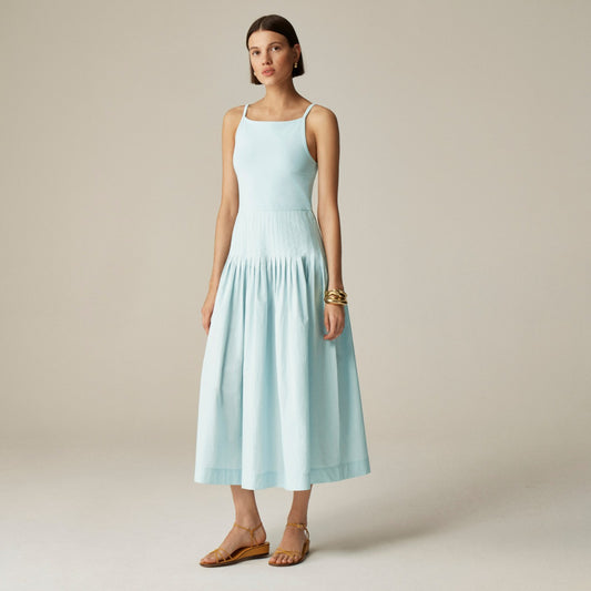 Women Pintuck mixy dress - J.Crew