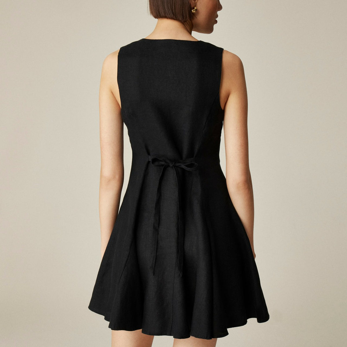 Women Linen mini dress - J.Crew