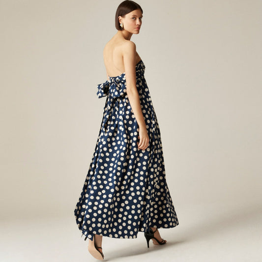 Women Collection strapless bow-back maxi dress - J.Crew