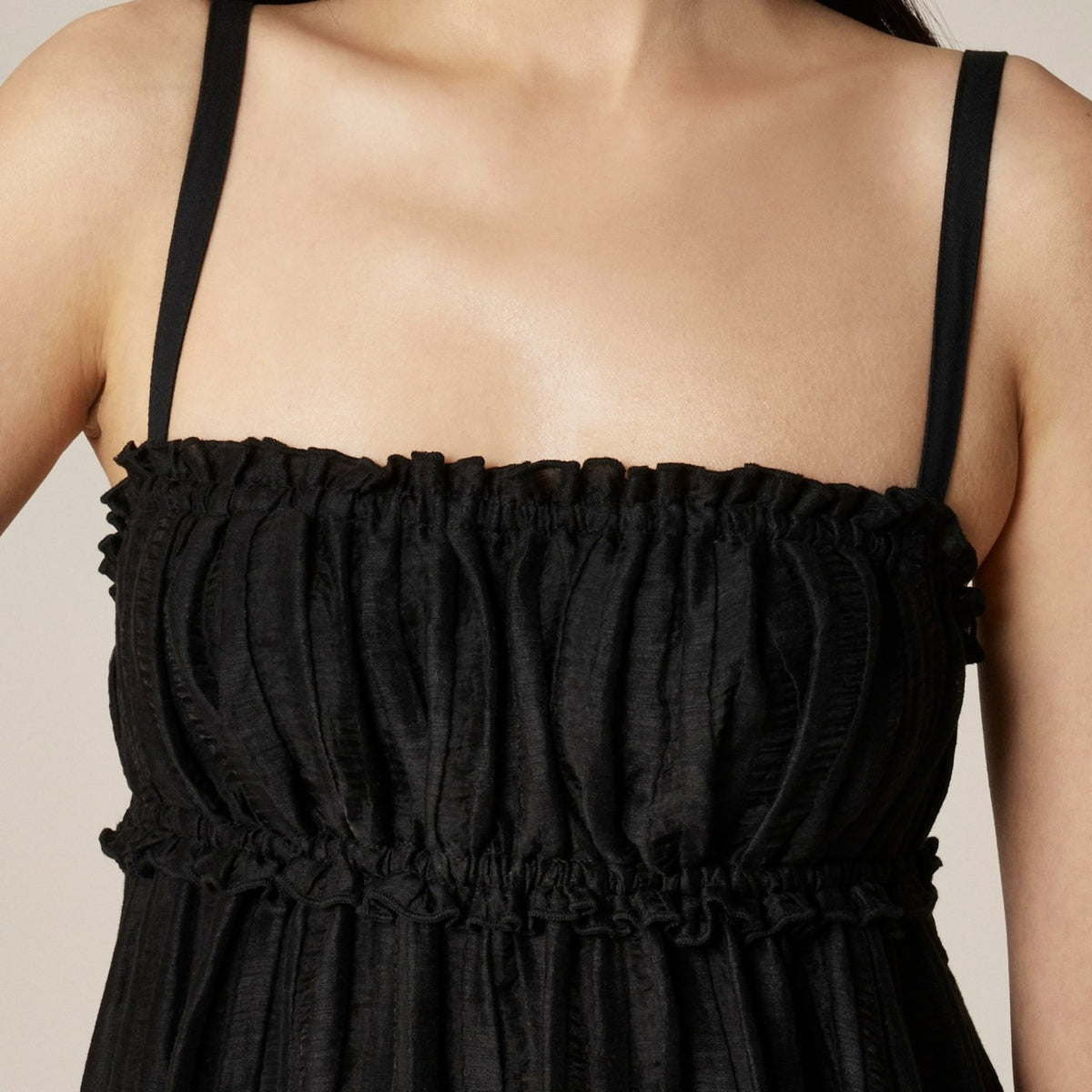 Women Collection empire-waist dress in linen blend - J.Crew