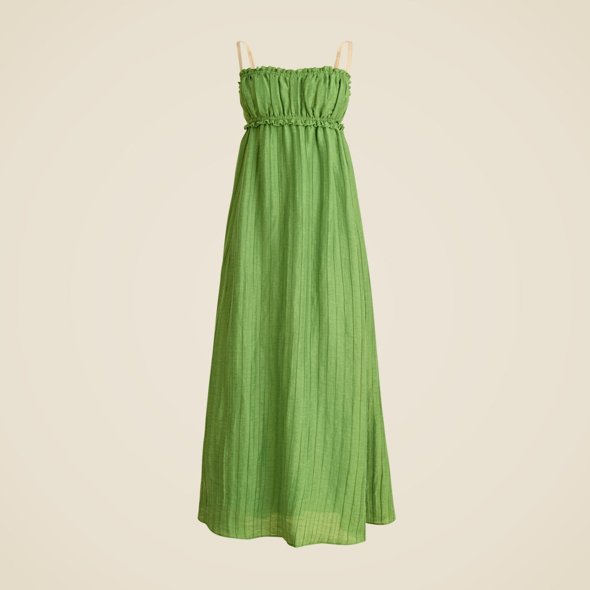 Women Collection empire-waist dress in linen blend - J.Crew