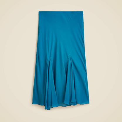 Women Gwyneth flounce-hem slip skirt in chiffon - J.Crew
