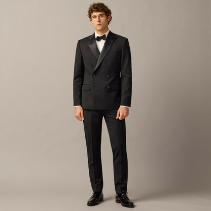 Men Ludlow Slim-fit double-breasted tuxedo jacket in Italian wool - J.Crew