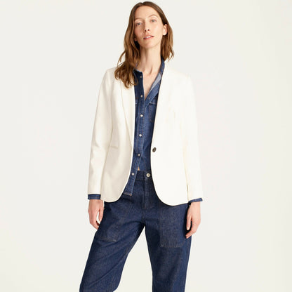 Women Parke blazer in bi-stretch cotton - J.Crew