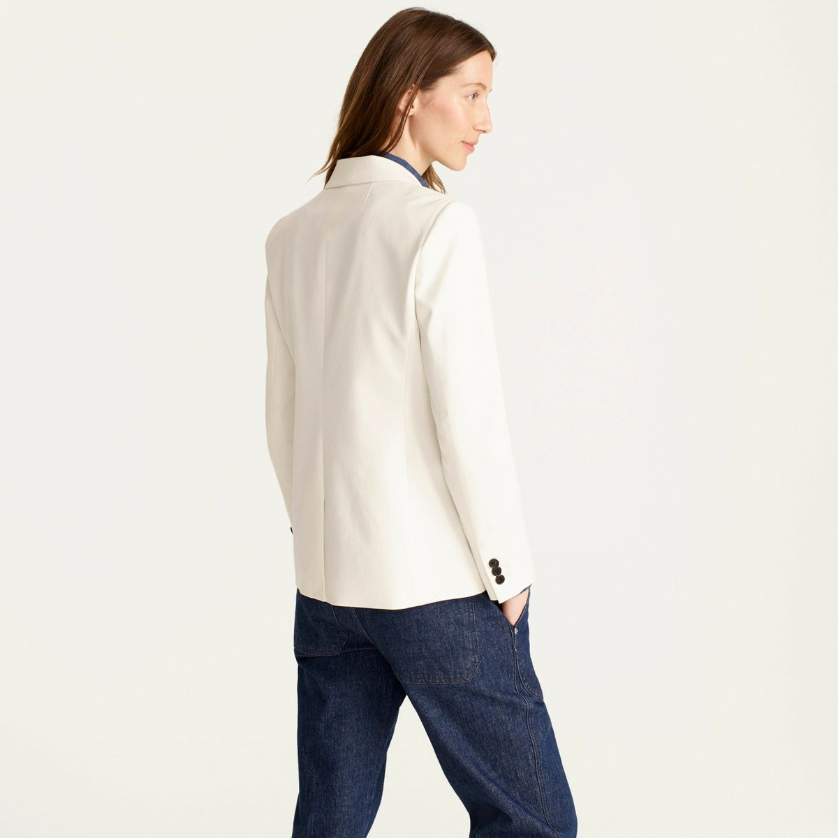 Women Parke blazer in bi-stretch cotton - J.Crew