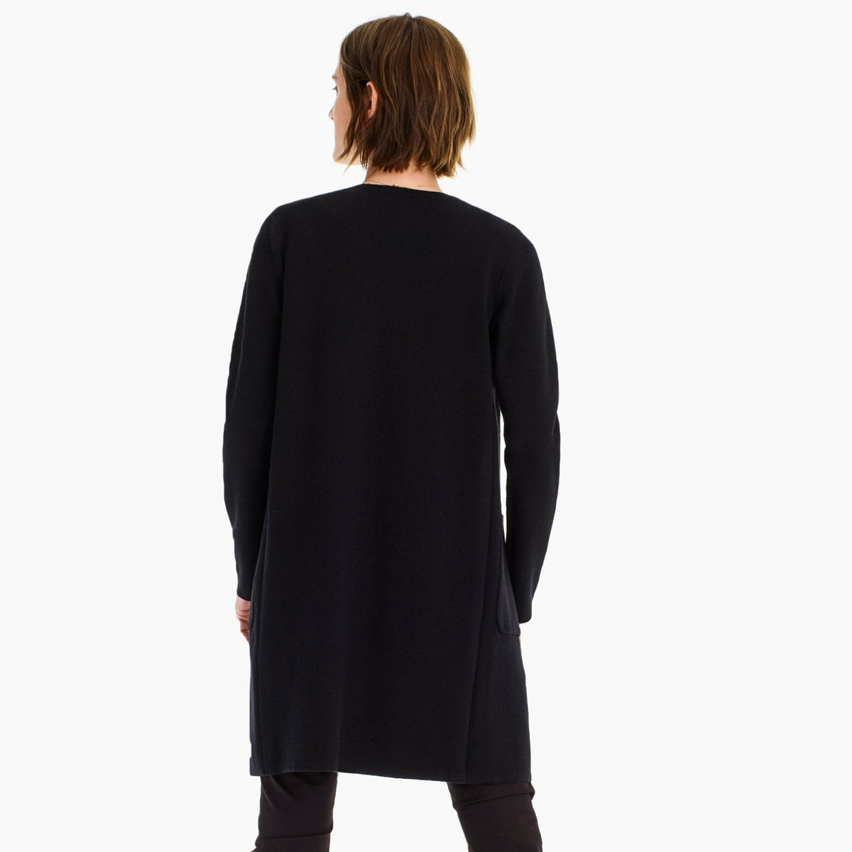 Women Juliette collarless sweater-blazer - J.Crew