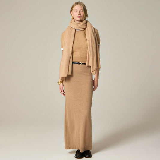 Women Oversized cashmere wrap - J.Crew