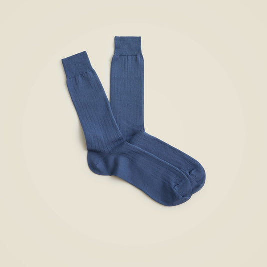 Men Ribbed dress socks - J.Crew