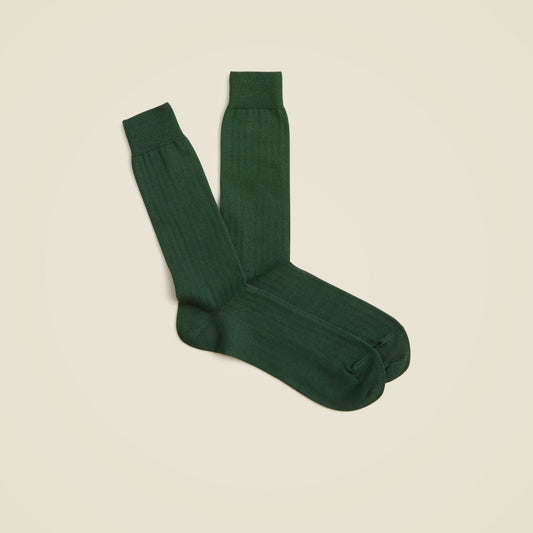 Men Ribbed dress socks - J.Crew