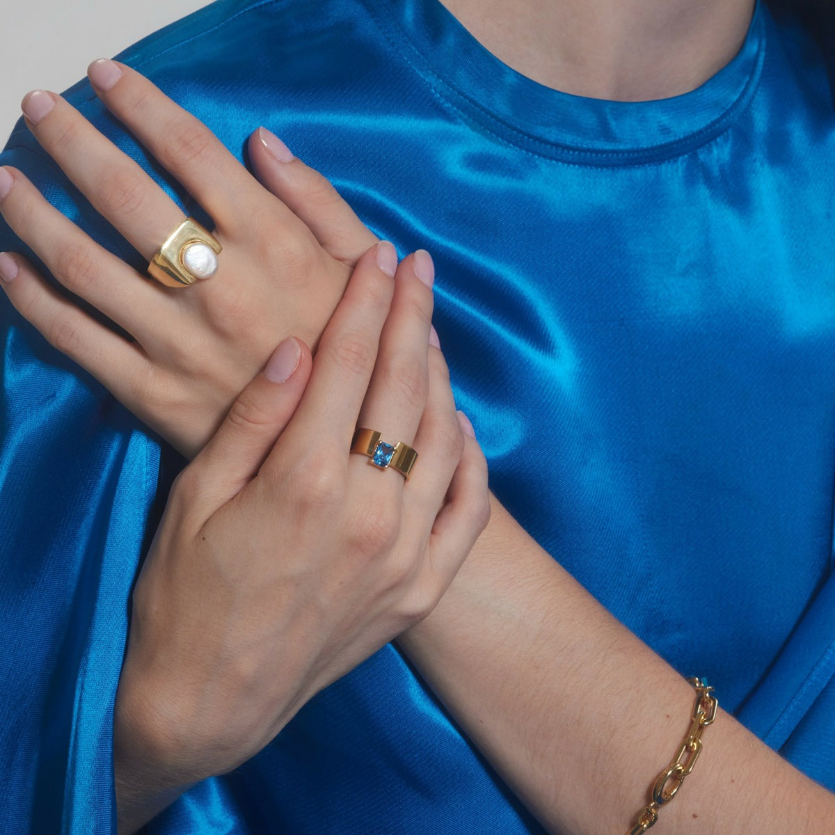 Women Lady Grey split Wade ring - J.Crew