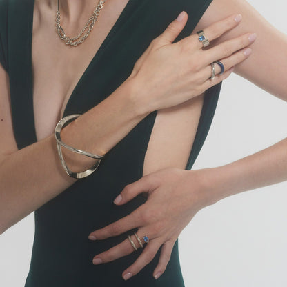 Women Lady Grey whirl ring - J.Crew